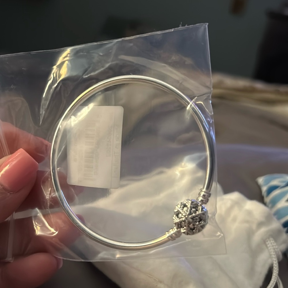 Pandora snowflake bracelet - brand new